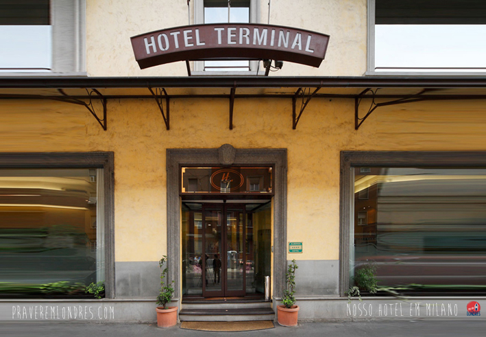 Hotel Terminal em Milão: testado e aprovado!