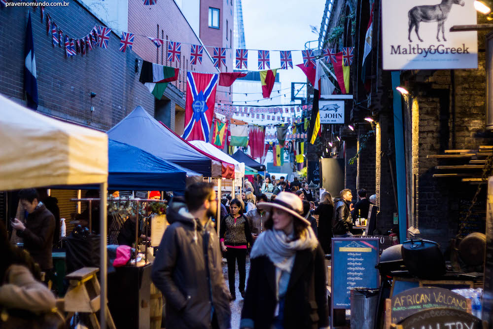 maltby street - mercado de rua em londres