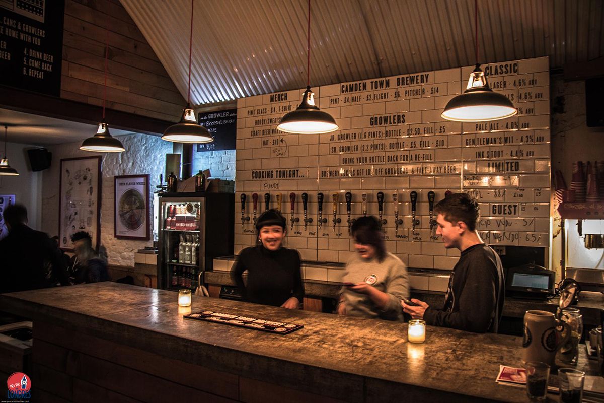 Camden Town Brewery: cerveja artesanal em Londres