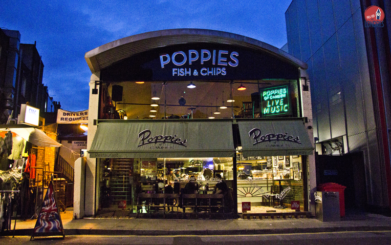Onde comer em Londres? Poppies Fish and Chips