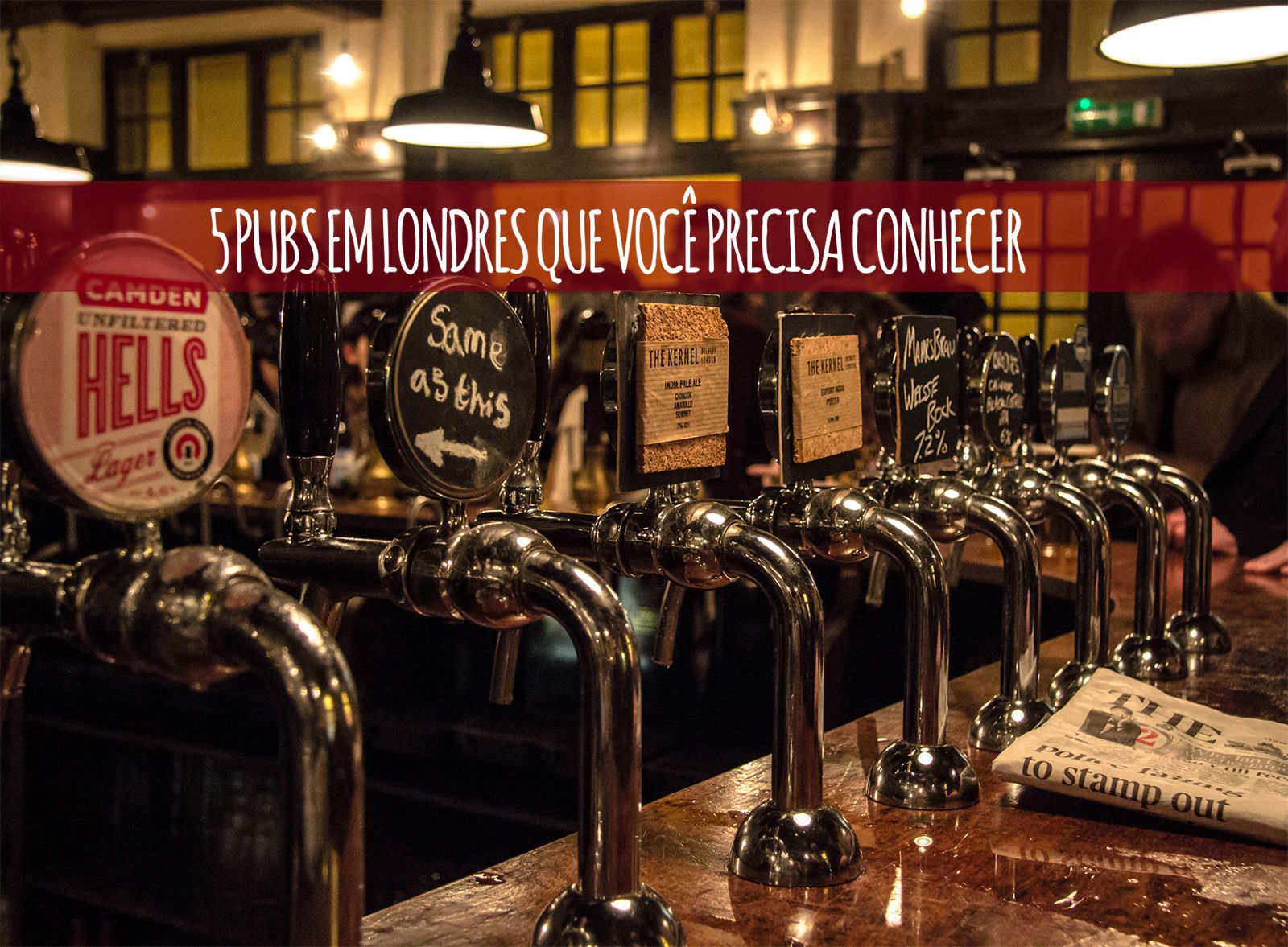 5 pubs em Londres que você precisa conhecer