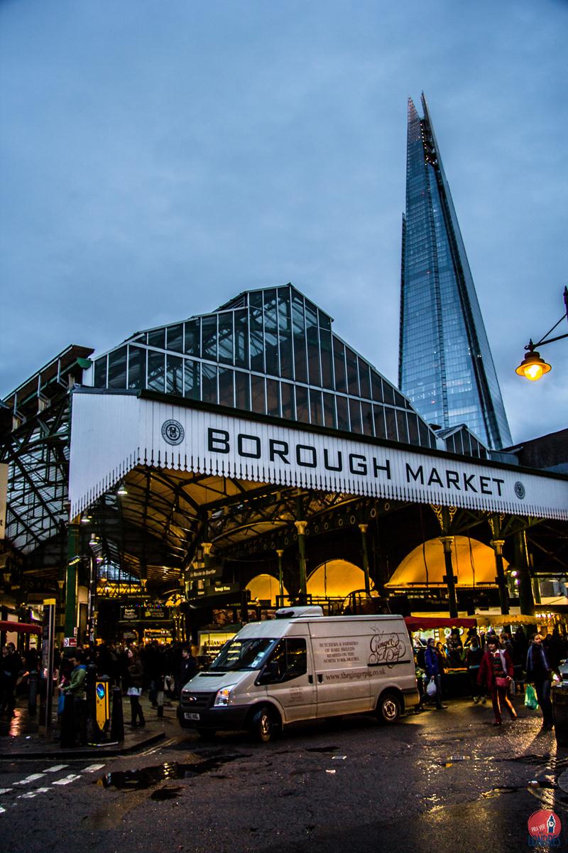Borough Market - mercado de rua - Londres