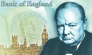 Winston Churchill - five pounds