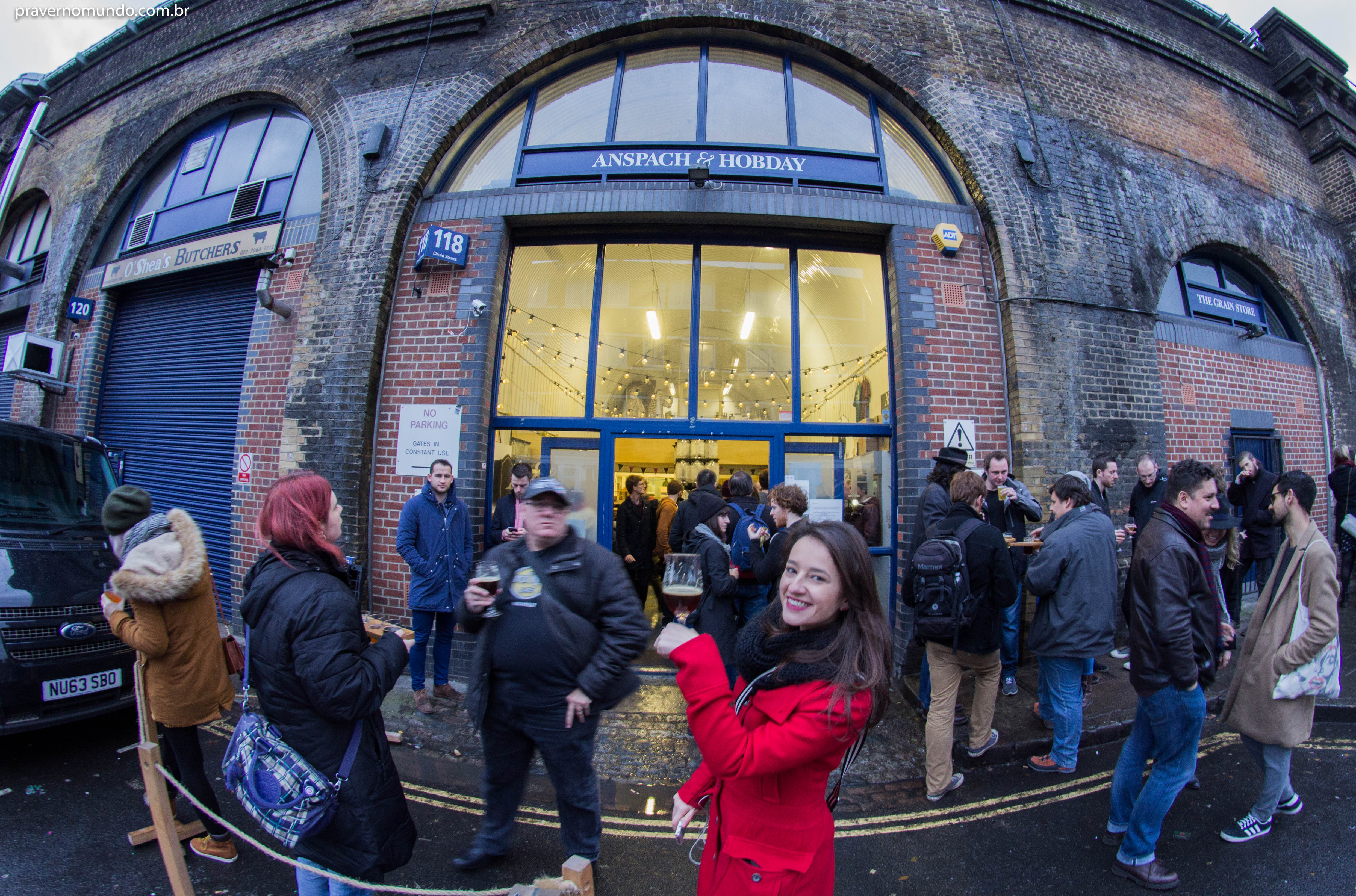 Um mercado de rua quase secreto em Londres